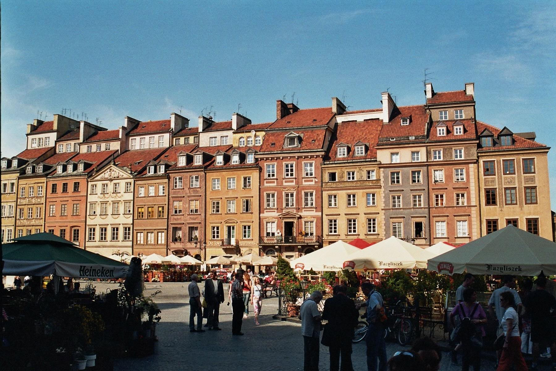 Warschau: Marktplatz